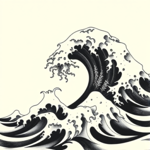 Japanese Wave Tattoo