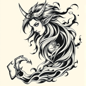 Japanese Zelda Tattoo