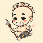 Kawaii Achilles Tattoo