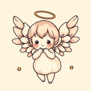 Kawaii Angel Tattoo