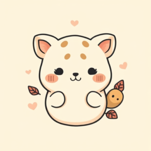 Kawaii Animal Tattoo