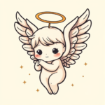 Kawaii Archangel Tattoo