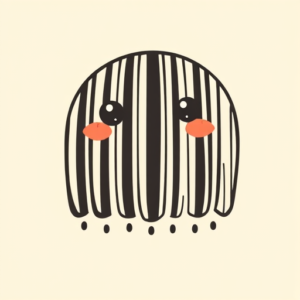 Kawaii Barcode Tattoo