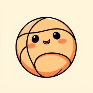 Kawaii Basketball Tattoo