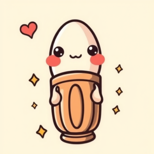 Kawaii Bullet Tattoo