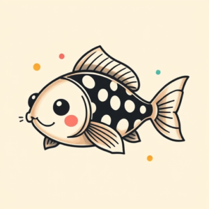 Kawaii Catfish Tattoo