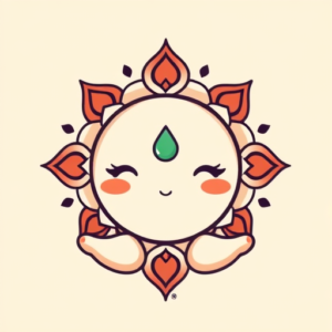 Kawaii Chakra Tattoo