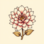 Kawaii Chrysanthemum Tattoo