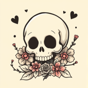 Kawaii Death Tattoo