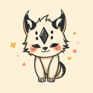 Kawaii Fenrir Tattoo