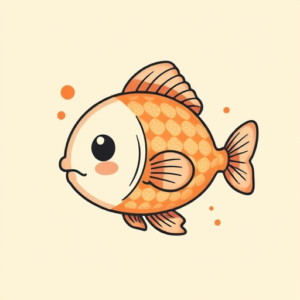Kawaii Fish Tattoo