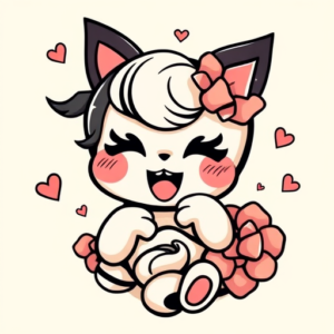 Kawaii Hannya Tattoo