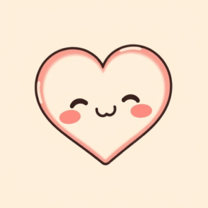 Kawaii Heart Tattoo