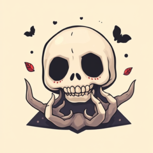 Kawaii Horror Tattoo