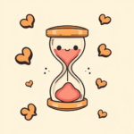 Kawaii Hourglass Tattoo