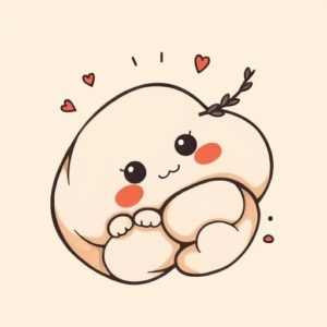 Kawaii Kintsugi Tattoo