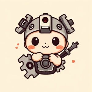 Kawaii Mechanic Tattoo