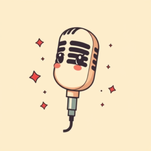 Kawaii Microphone Tattoo