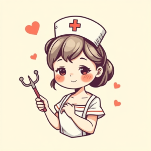 Kawaii Nurse Tattoo