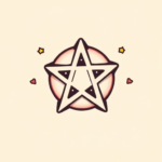 Kawaii Pentagram Tattoo