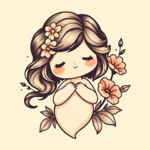 Kawaii Persephone Tattoo