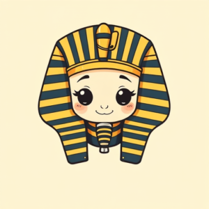 Kawaii Pharaoh Tattoo