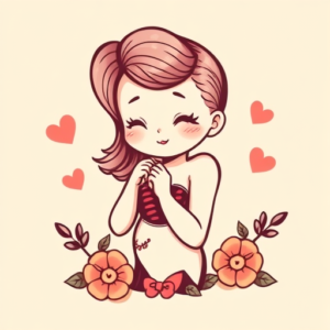 Kawaii Pinup Tattoo