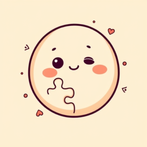 Kawaii Puzzle Tattoo