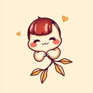 Kawaii Sampaguita Tattoo