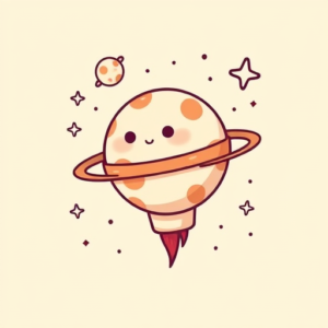 Kawaii Space Tattoo