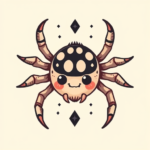 Kawaii Spider Tattoo