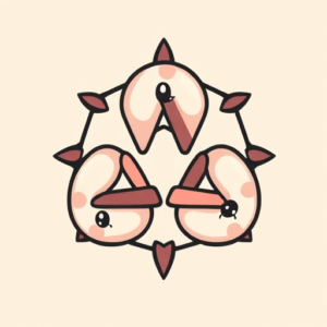 Kawaii Triquetra Tattoo