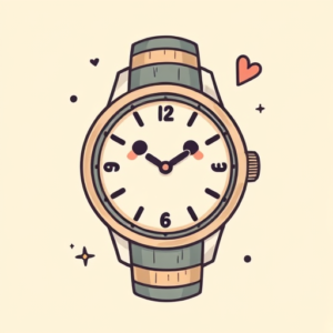 Kawaii Watch Tattoo