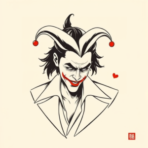 Korean Joker Tattoo