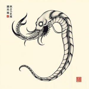 Korean Kraken Tattoo