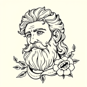 Linework Apollo Tattoo
