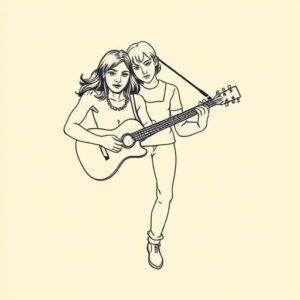 Linework Band Tattoo