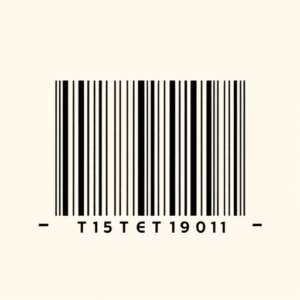 Linework Barcode Tattoo