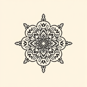 Linework Crochet Tattoo