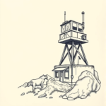 Linework Fallout Tattoo