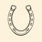 Linework Horseshoe Tattoo