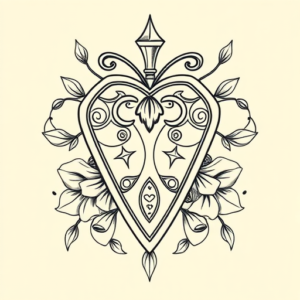 Linework Planchette Tattoo