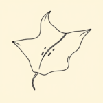 Linework Stingray Tattoo