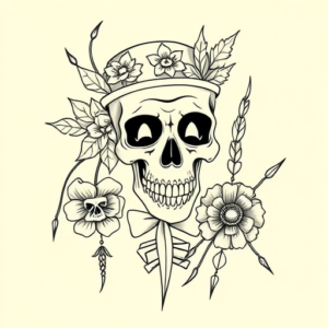 Linework Voodoo Tattoo