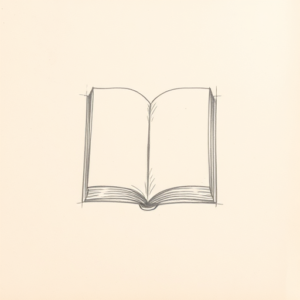 Loose Pencil Sketch Book Tattoo