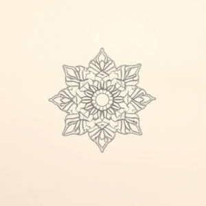 Loose Pencil Sketch Crochet Tattoo