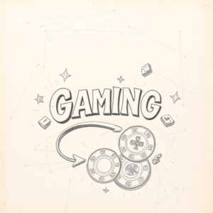 Loose Pencil Sketch Gambling Tattoo