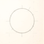 Loose Pencil Sketch Halo Tattoo