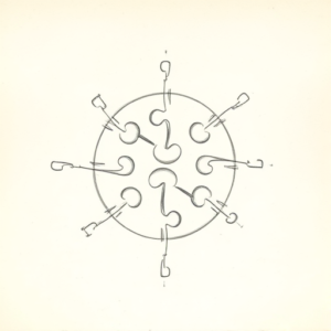 Loose Pencil Sketch Jigsaw Tattoo