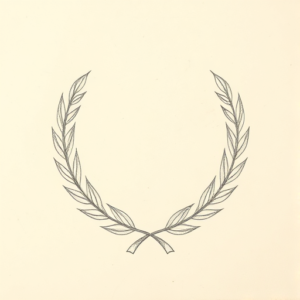 Loose Pencil Sketch Laurel Tattoo